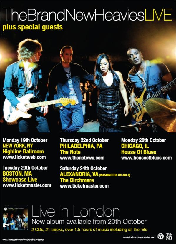 The Brand New Heavies US tour! Blackout Hip Hop