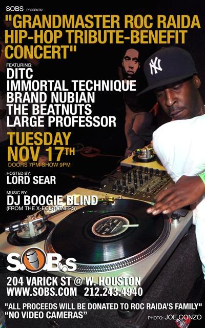 roc_raida_tribute 876 DJ Roc Raida Tribute @ SOBs (NYC)