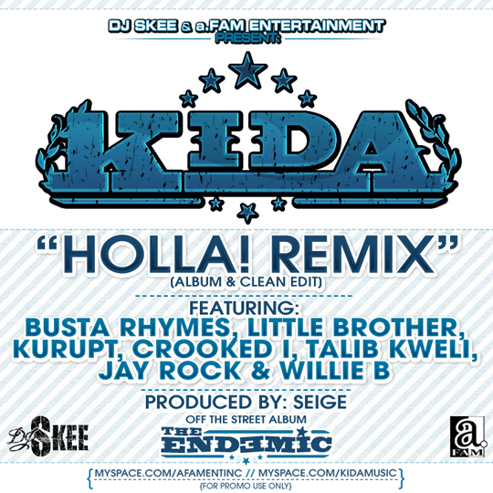 kidahollaremixcover kidahollaremixcover Kida – HOLLA! (Remix)