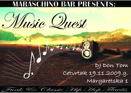 music_quest music quest Music Quest by DJ Don Tom @ Maraschino