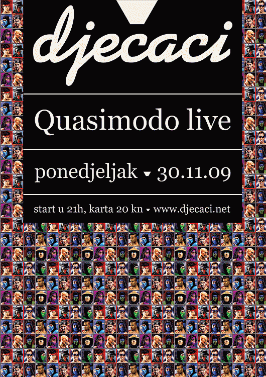 djecaci_quasimodo quasimodo2009plakat1 Dječaci Live @ Quasimodo (Split)