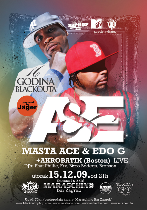 Masta Ace Edo G Akrobatik Maraschino Masta Ace Edo G Akrobatik Maraschino