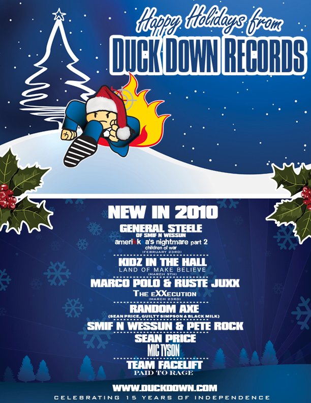 Duck Down Xmas 323 Merry Christmas and a Happy New Year!