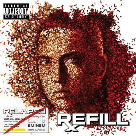 eminem relapse refill high resolution Eminem   Relapse: Refill leaks