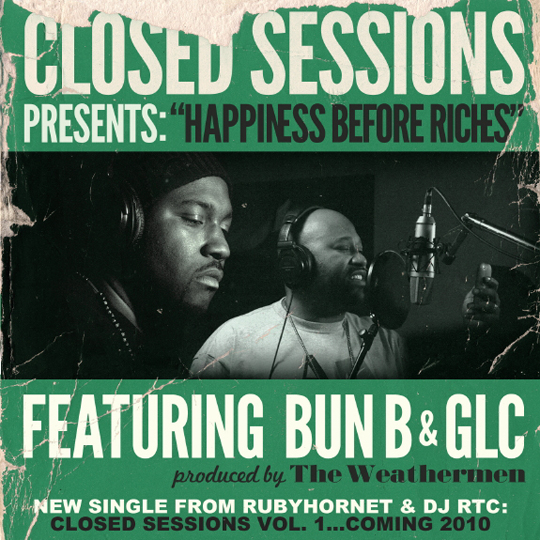 HappinessBeforeRichesCover 2 Bun B & GLC   Happiness Over Riches