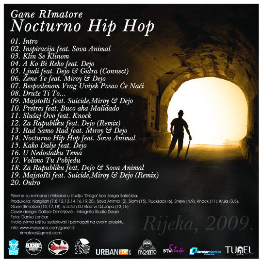 inside Gane Rimatore: Nocturno Hip Hop (Mixtape)