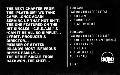 00-raekwon_the_chef-latest_and_greatest_hits-back 00 raekwon the chef latest and greatest hits back Raekwons Latest & Greatest Mixtape (1995)