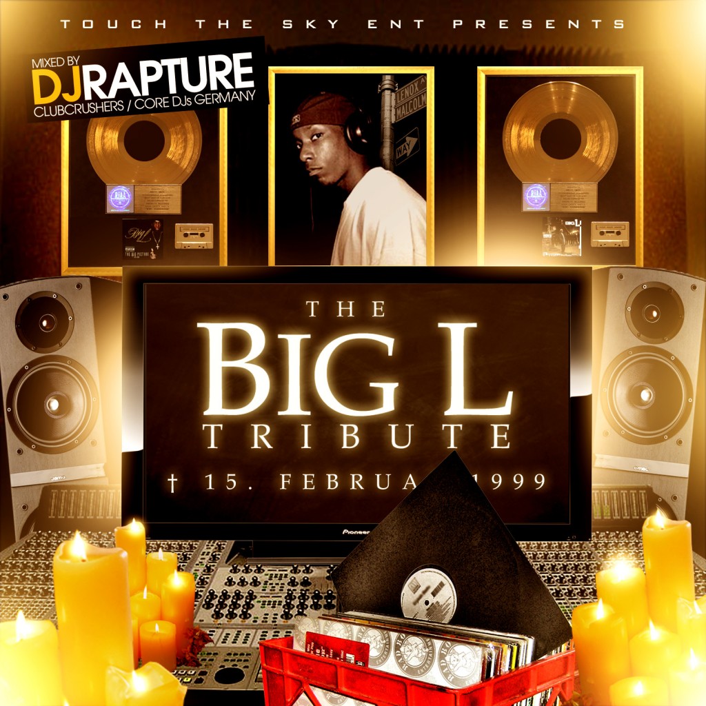 DJ RAPTURE BIG L TRIBUTE Cover 1024x1024 DJ Rapture   Big L Tribute Mixtape