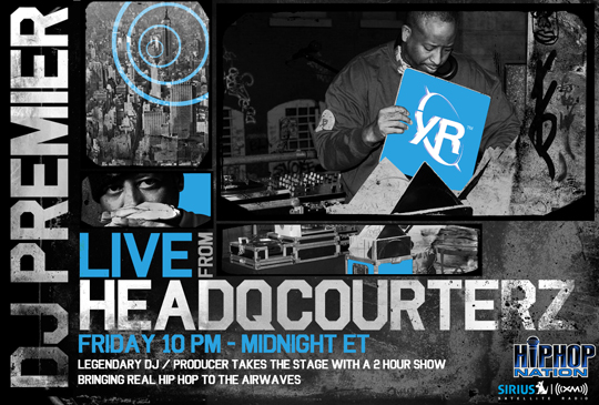 flyerwebversion face DJ Premier’s Live From HQ Podcast (29.1.2010.)