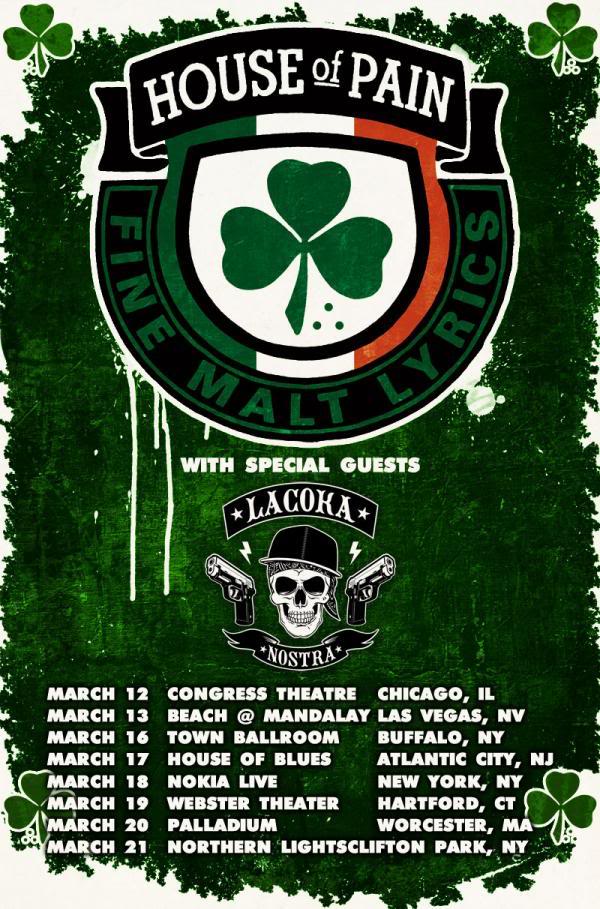 House of pain tour l 5a954c35dbcd44b6b84533e6ed66fd16 House Of Pain & La Coka Nostra Tour!