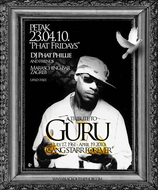 guru web A Tribute To Guru @ Maraschino Bar (Zagreb)