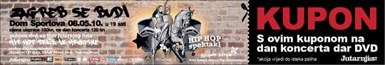 kupon2 Kupon za DVD Hip Hop Priča Iz Hrvatske danas u Jutarnjem Listu