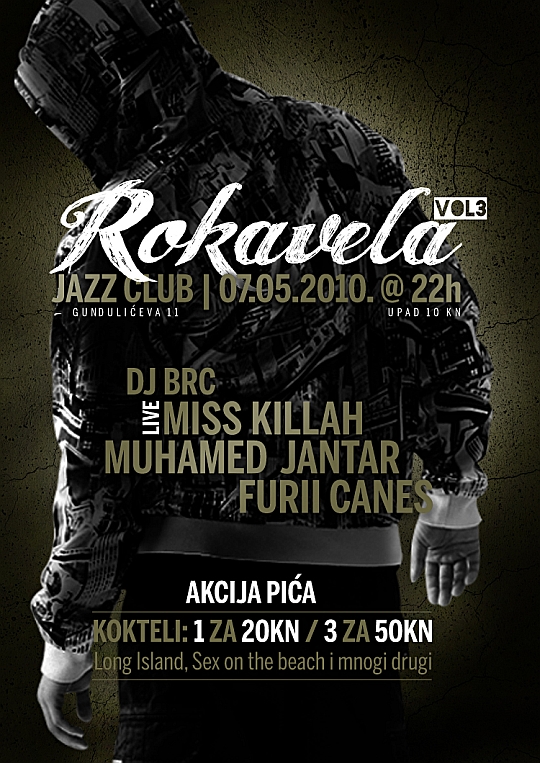 ROKAVELA 32 Rokavela Party Vol. 3 @ Jazz Club (Zagreb)