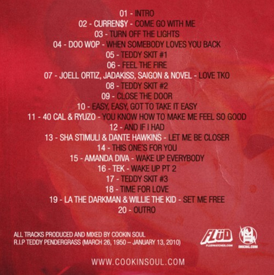 teddyback teddyback Cookin Soul’s Tribute To Teddy Pendergrass (Mixtape)