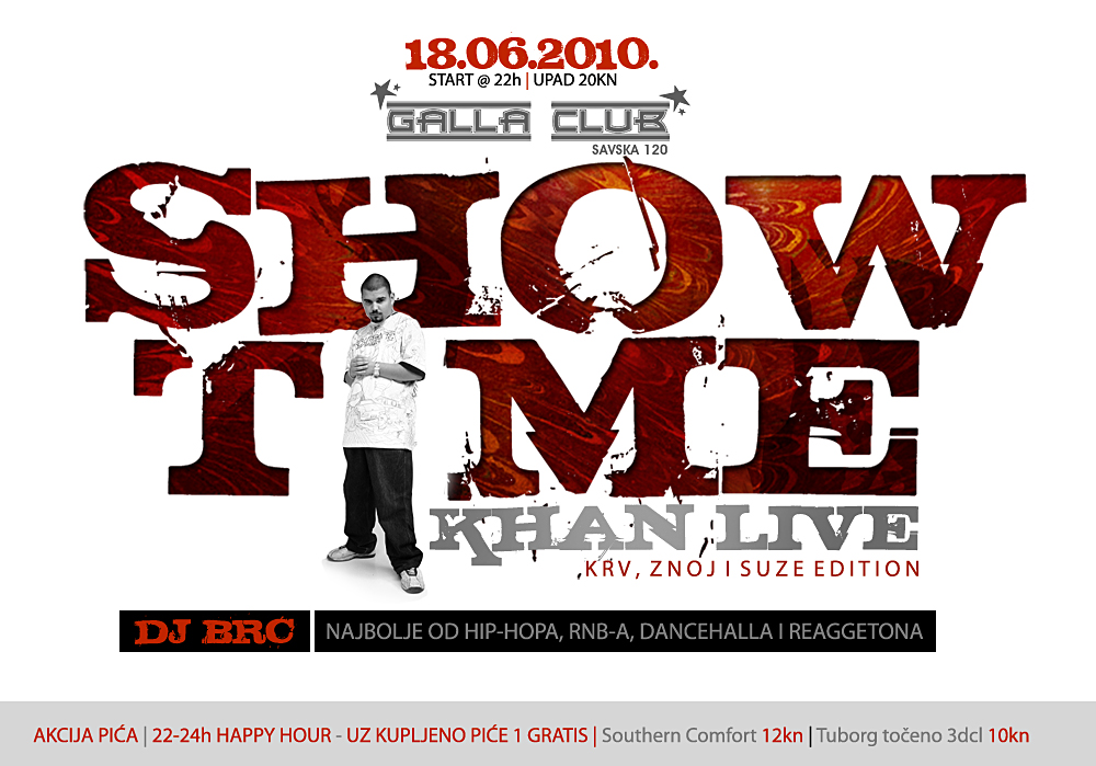 Khan Live Khan Live Khan Live @ Galla Club (Zagreb)
