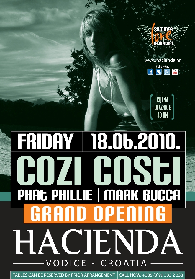 cozi costi b1 Grand Opening @ Hacienda (Vodice)