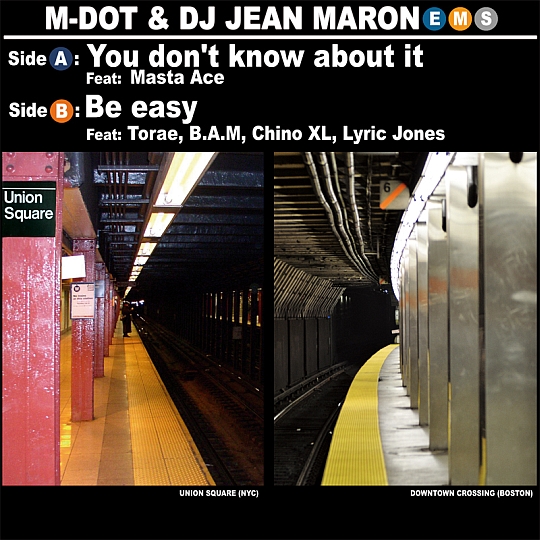RUN MPC EP-FRONT COVER RUN MPC EP FRONT COVER DJ Jean Maron & M Dot Feat. Masta Ace You Dont Know About It