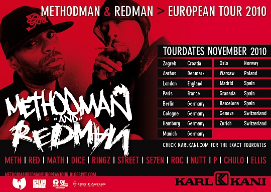 Method man KARL KANI flyer2 Karte za koncert Method Mana i Redmana u prodaji!