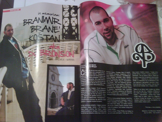 dj bronson in memoriam In Memoriam DJ Bronsonu u novom broju KL!K magazina