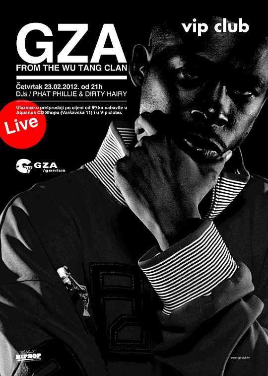 gza vip 2 gza vip 2 GZA (Wu Tang Clan) LIVE @ Vip Club Zagreb