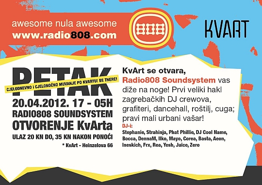 808kvart Hakl ZG DJ Crew ova u KvArtu!