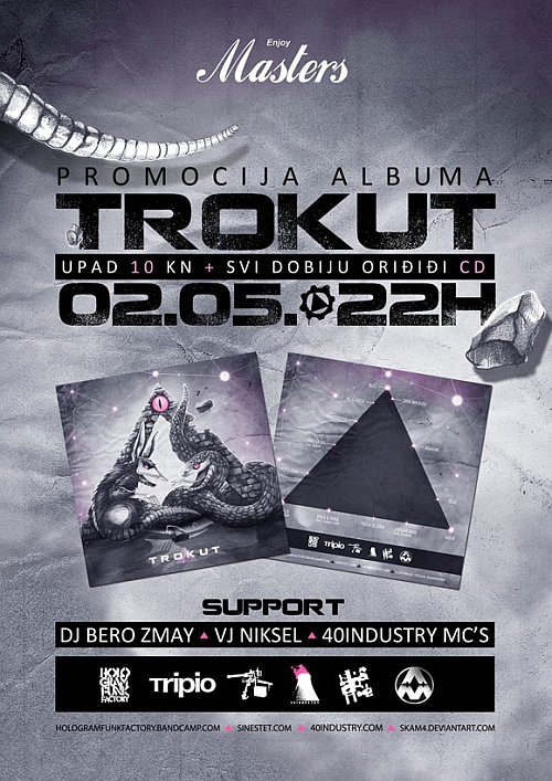 trokut-promocija trokut promocija Promocija albuma TROKUT @ Masters (Zagreb)