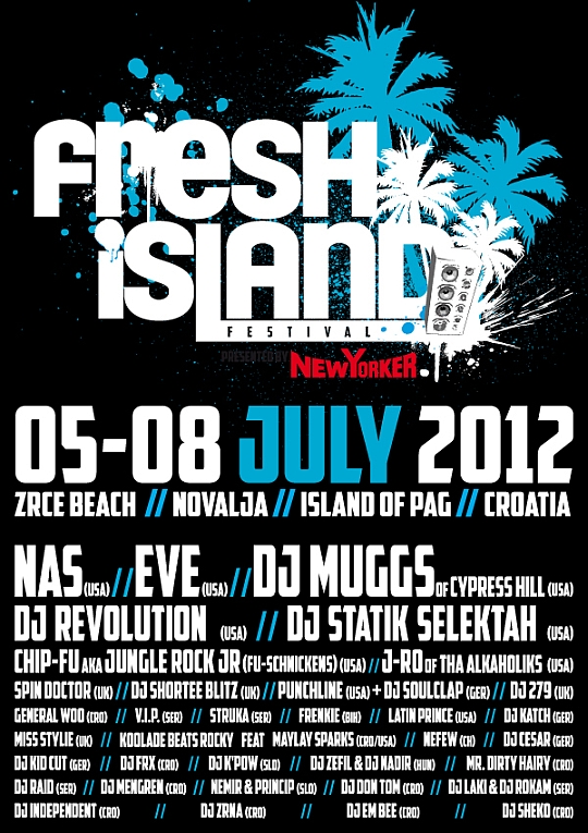 Fresh Island Festival Full LineUp Blackout Hip Hop Blackout Hip Hop