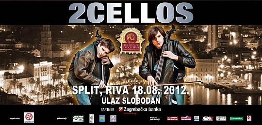2cellos 2cellos 2Cellos & DJ Phat Phillie LIVE @ Splitska Riva