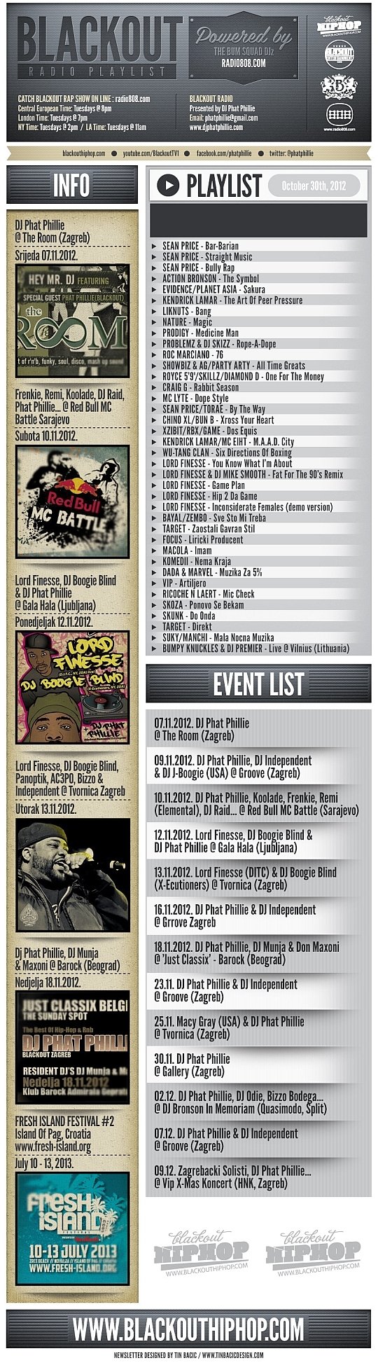 PLAYLIST 30 10 Blackout Radio Playlist & DL Links (Oct 30th, 2012)
