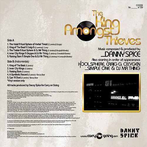 dback Danny Spice   The King Amongst Thieves (EP)