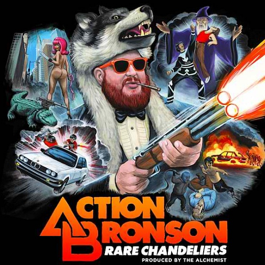 rare chandeliers Action Bronson & Alchemist   Rare Chandeliers (Tracklist & Artwork)