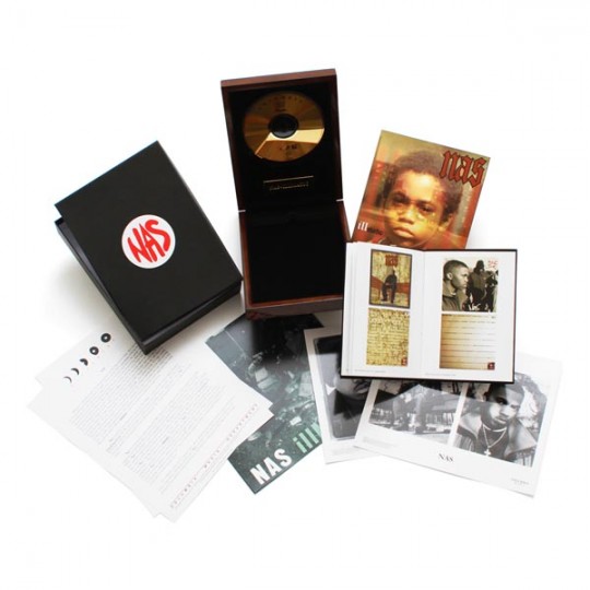 nas eavgv 540x540 Nas   Illmatic Deluxe Gold Edition Box Set