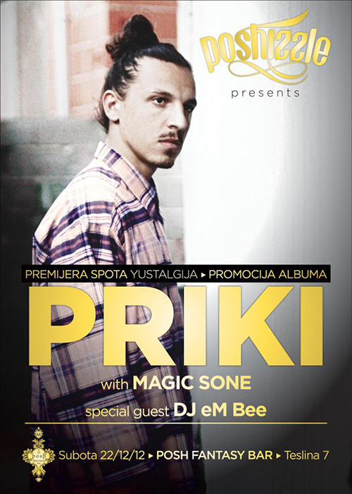 priki posh Priki Live @ Poshizzle (Posh Fantasy Bar, Zagreb)