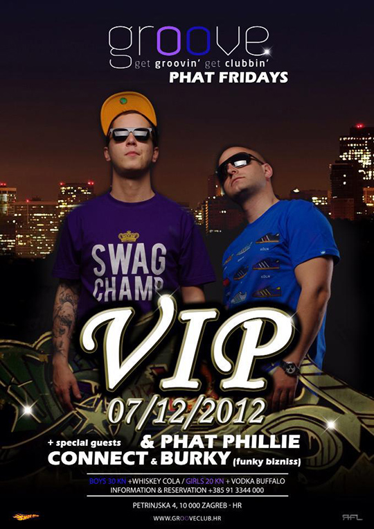 vip groove vip groove VIP Live @ Phat Fridays (Groove Zagreb)