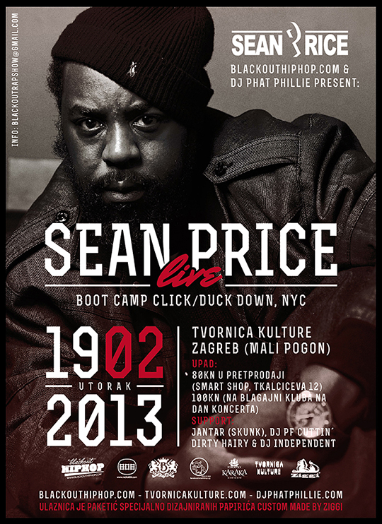 SEAN PRICE BLACKOUT 2 DJ Odie – Sean Price Mini Mix 2 (Blackout Exclusive)