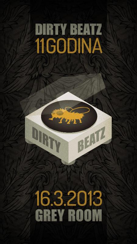 db Dirty Beatz 11 @ Grey Room (AKC Medika, Zagreb)
